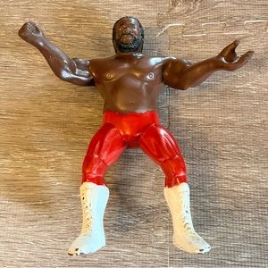 WWF Junkyard Dog JY 1984 Wrestling Wrestler Action Figure Toy Titan Sports